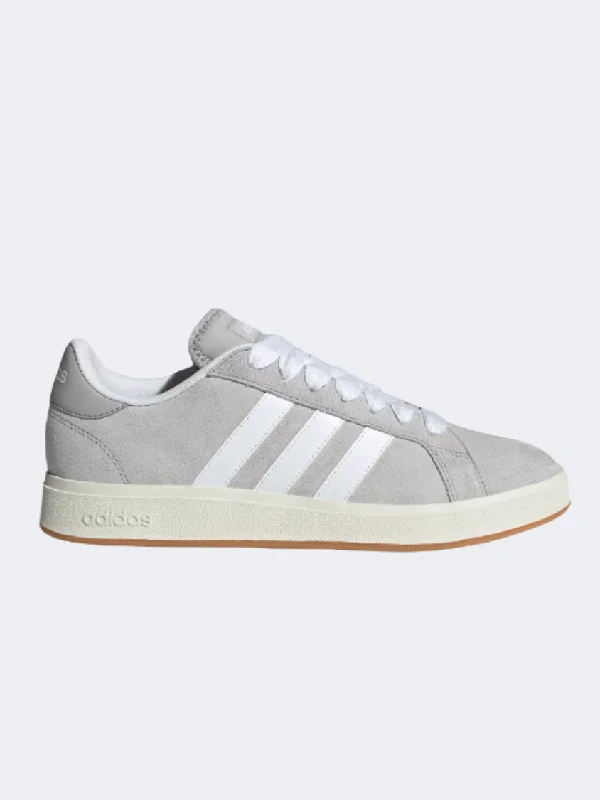 Adidas Grand Court Base 00S Men Sportswear Shoes Grey/White/Gum