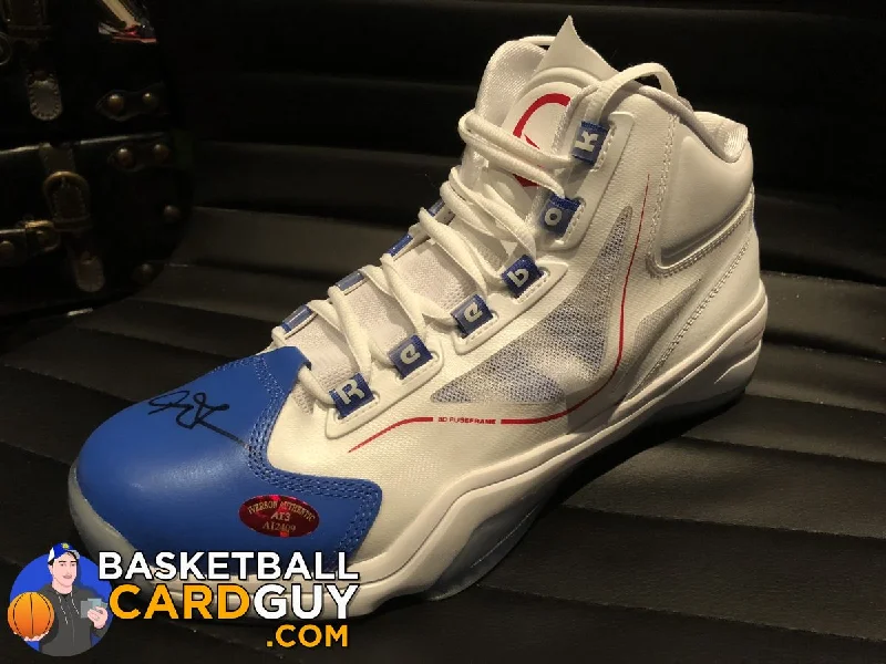 Allen Iverson Autographed Reebok Shoe (Iverson Authentic)