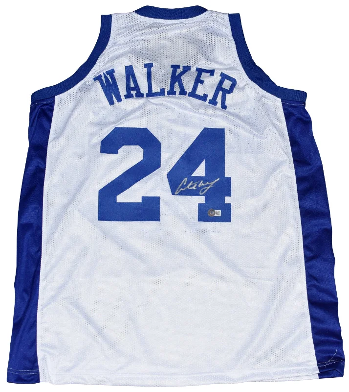 ANTOINE WALKER AUTOGRAPHED KENTUCKY WILDCATS #24 BASKETBALL JERSEY BECKETT