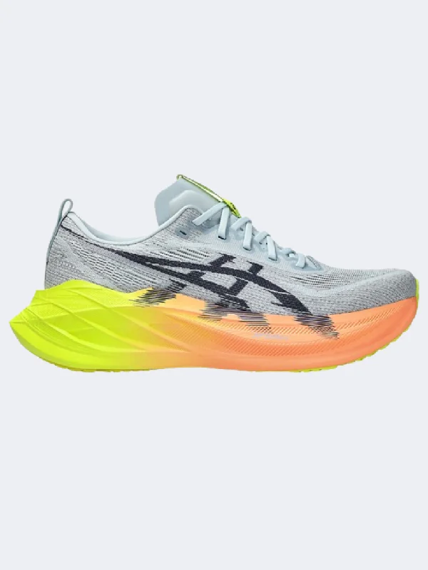 Asics Superblast 2 Paris Unisex Running Shoes Grey/Safety Yellow