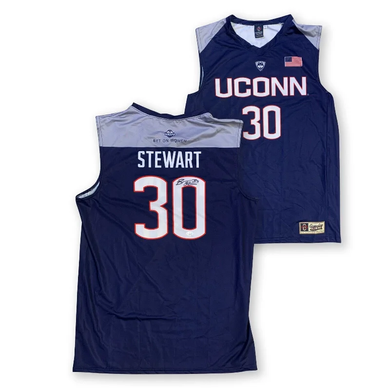 Breanna Stewart Autographed UCONN Huskies Signed Nike Basketball Jersey JSA COA