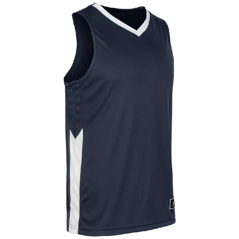 Champro BBJ32 Icon Men's and Youth Basketball Jersey - Navy White