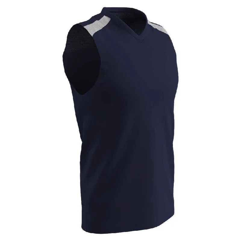 Champro BBJ61 Free Toss Basketball Jersey - Navy White