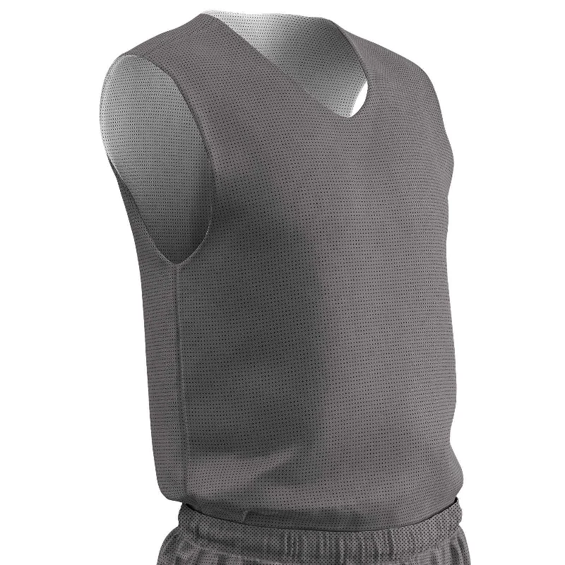 Champro BBJP Polyester Reversible Basketball Jersey Adult - Charcoal White