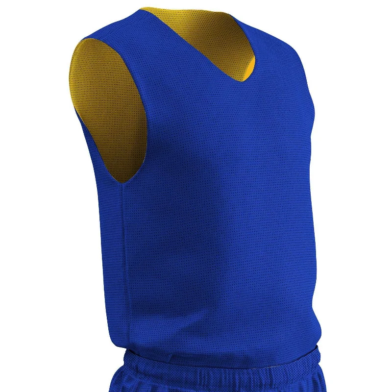 Champro BBJP Polyester Reversible Basketball Jersey Adult - Royal Gold