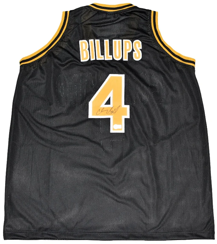 CHAUNCEY BILLUPS SIGNED COLORADO BUFFALOES #4 BLACK BASKETBALL JERSEY BECKETT