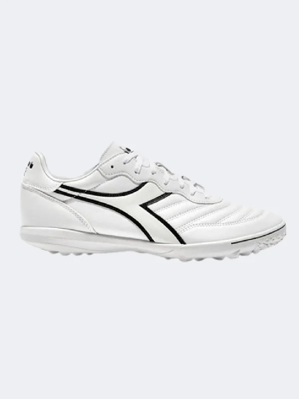 Diadora Brasil R Men Football Shoes White/Black