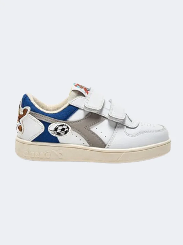 Diadora Magic Basket Taz Ps-Boys Lifestyle Shoes White/Delft