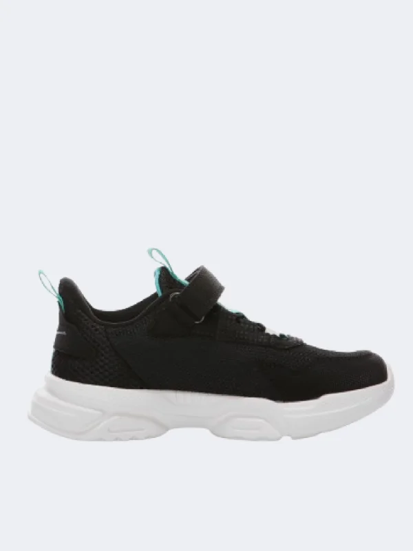 Erke Casual Gs-Boys Lifestyle Shoes Black/Lake Blue