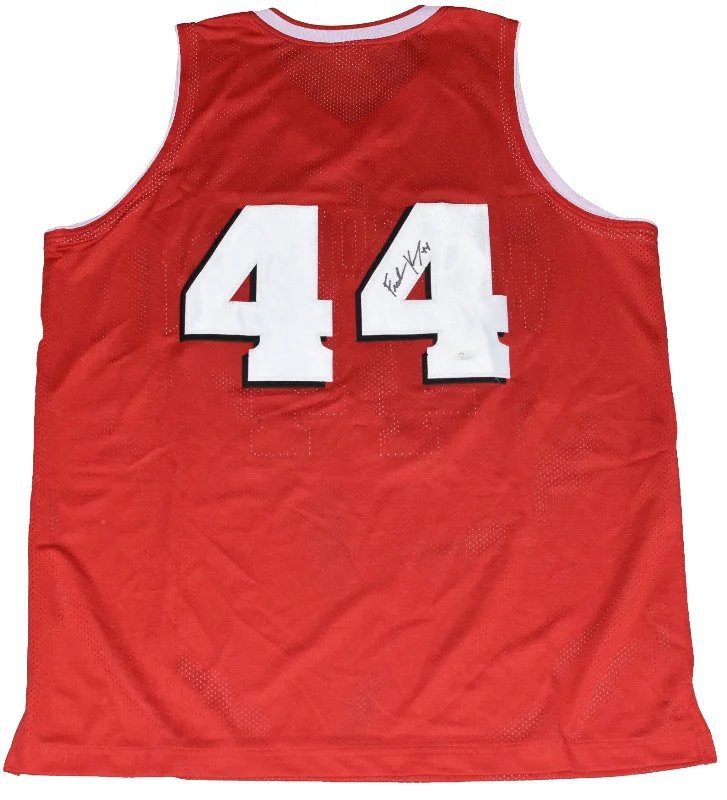 FRANK KAMINSKY AUTOGRAPHED SIGNED WISCONSIN BADGERS #44 BASKETBALL JERSEY JSA