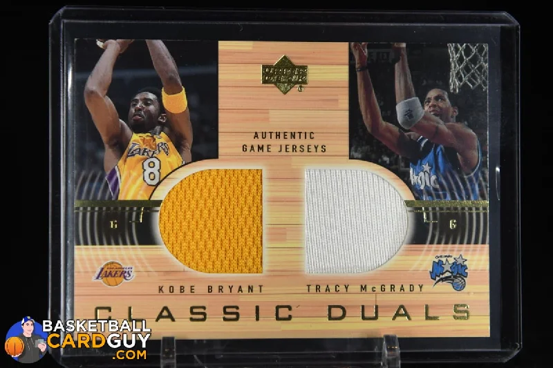 Kobe Bryant/Tracy McGrady 2001-02 Upper Deck Classic Duals Jerseys #KB/TM