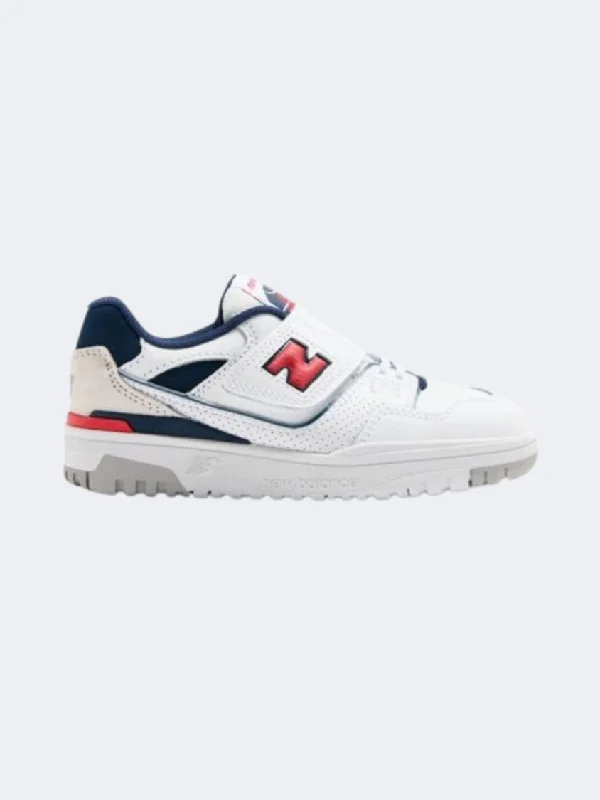 New Balance 550 Ps-Boys Lifestyle Shoes White/Blue/Red