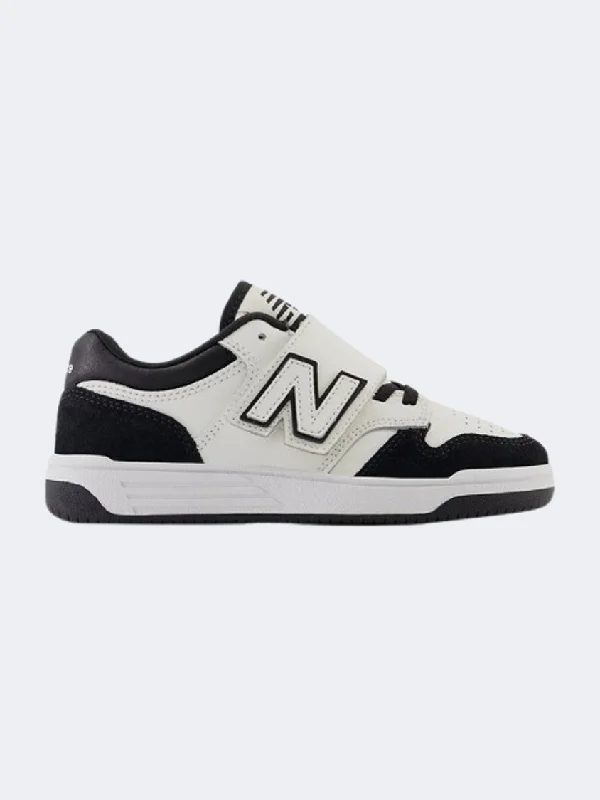 New Balance Bb480 Ps Lifestyle Shoes Black/Sea Salt