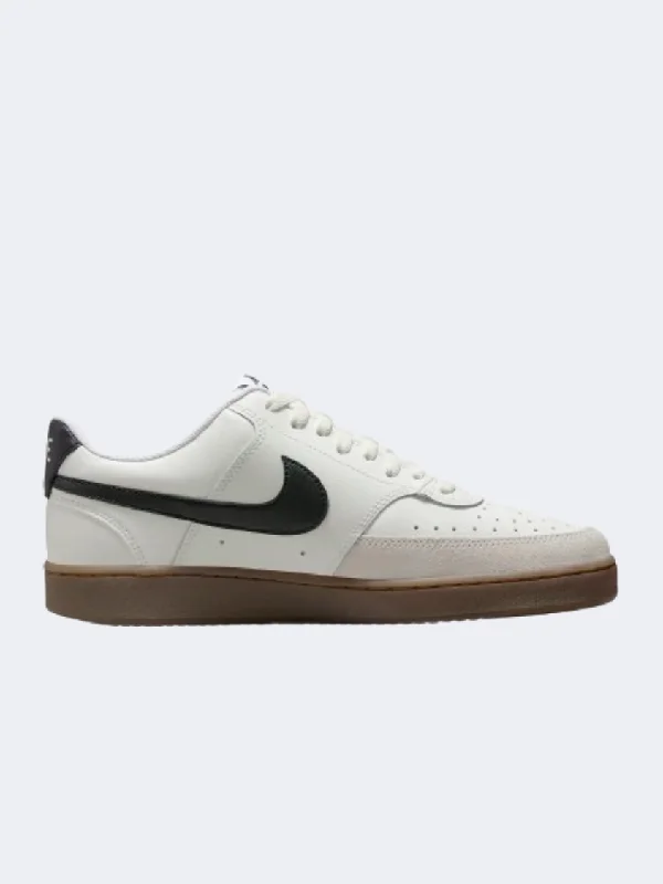 Nike Court Vision Men Lifestyle Shoes Sail/Brown/Black