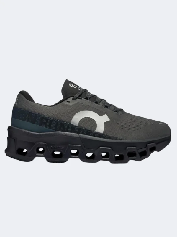 On Cloudmonster 2 Men Running Shoes Asphalt/Iron