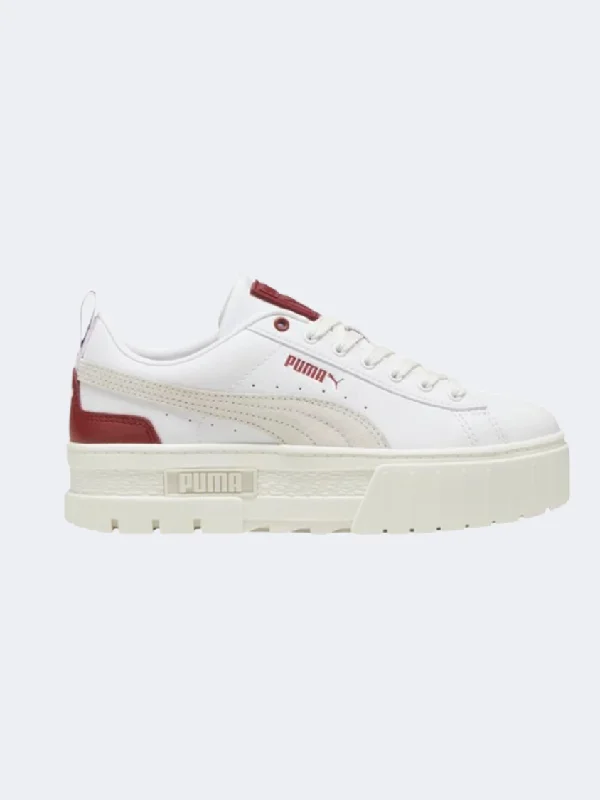 Puma Mayze Women Lifestyle Shoeswhite/Red