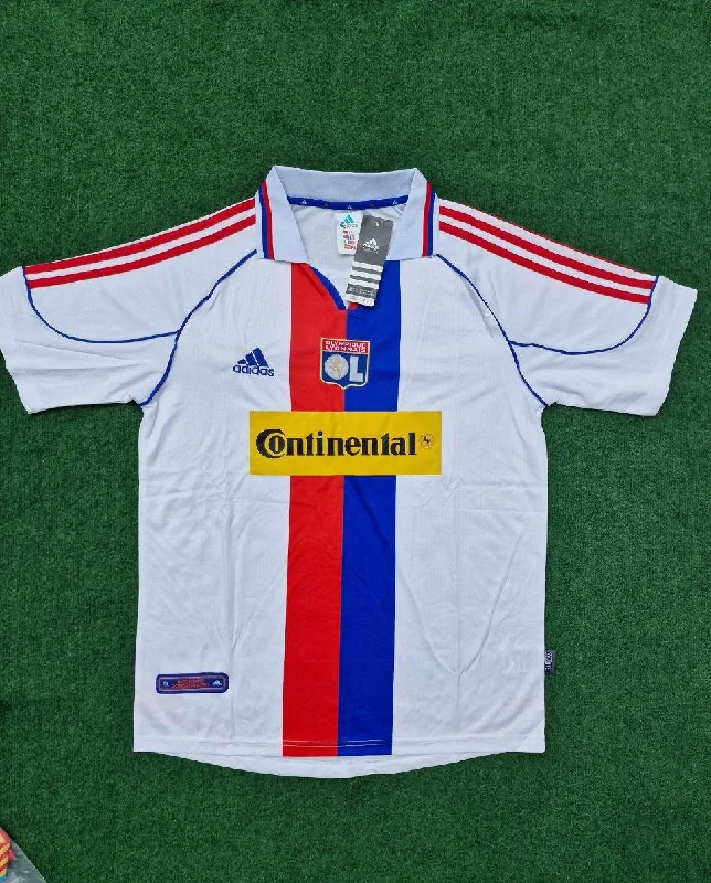 2000/01 Olympique Lyonnais Retro Jersey Maillot Trikot Maglia