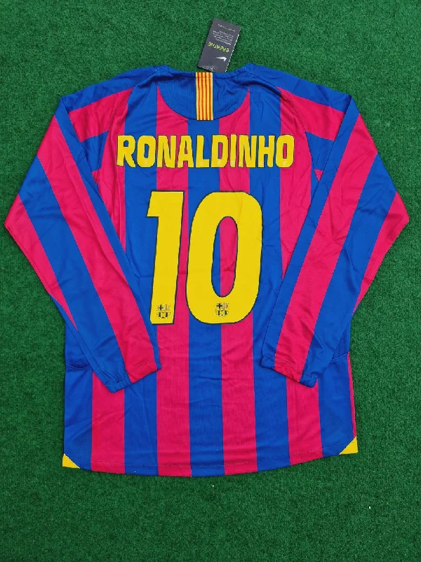 Ronaldinho Gaucho Barcelona 2014 Retro Jersey