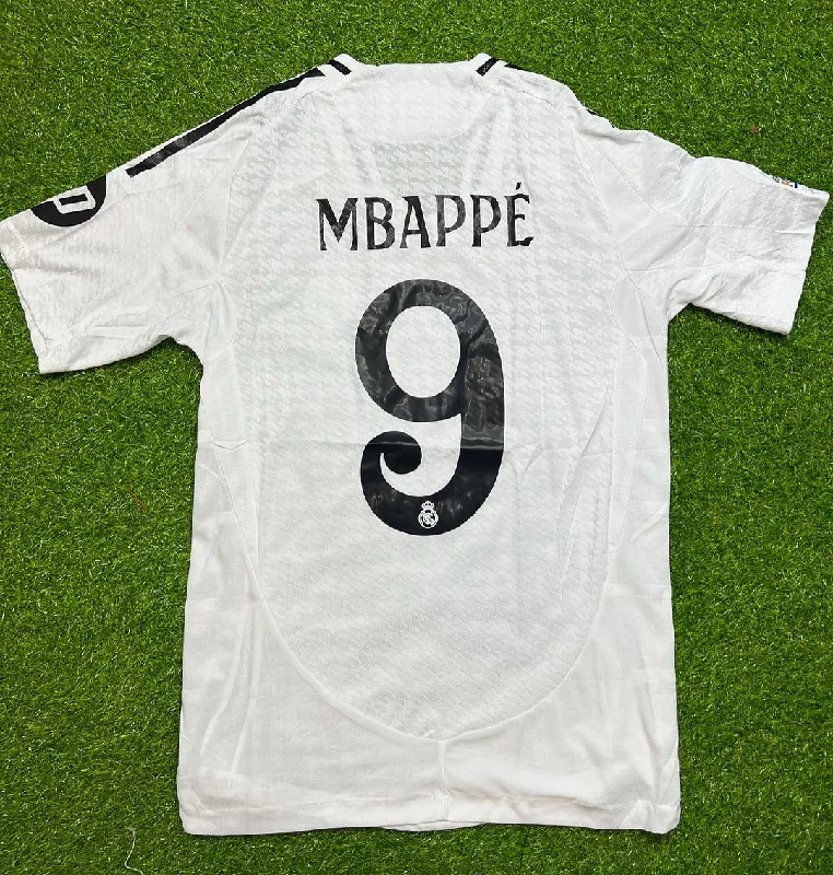 Real Madrid New Season 24/25 Home White Jersey Mbappe Bellingham Vini JR