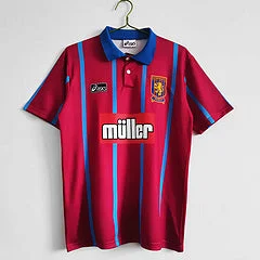 93/94  Aston Villa Red And Blue Reto Jersey Maillot Trikot Maglia