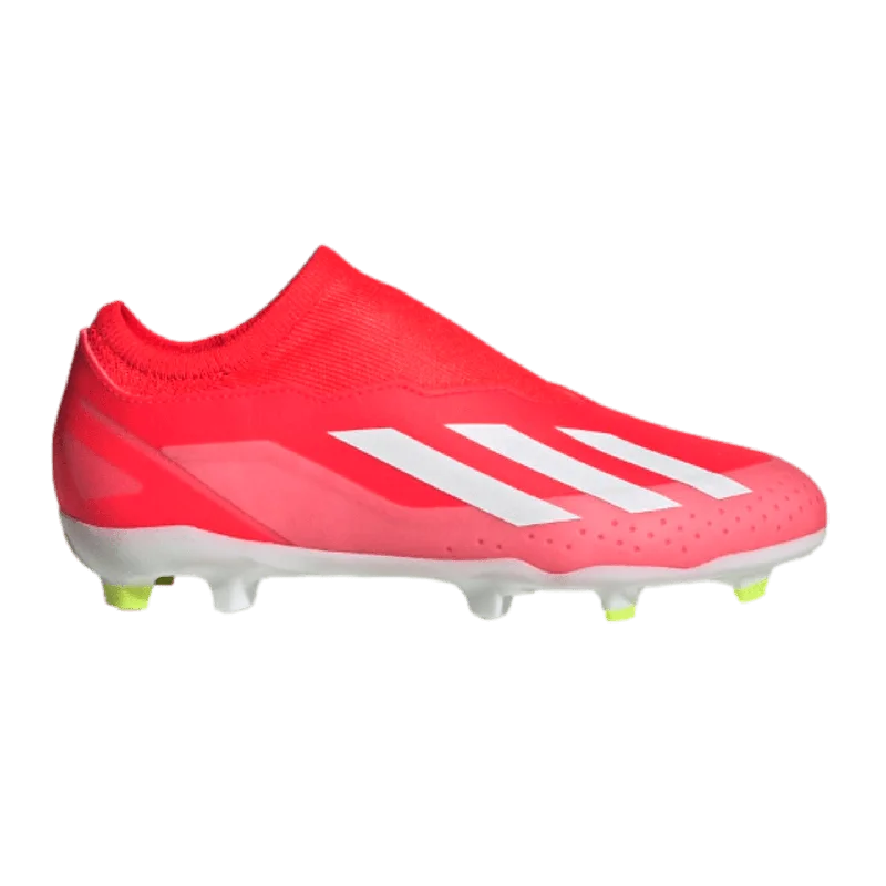 Adidas X Crazyfast League Laceless Youth Firm Ground Cleats