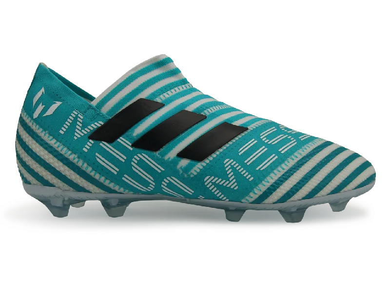 adidas Kids Nemeziz Messi  17+ FG White/Legend Ink/Energy Blue