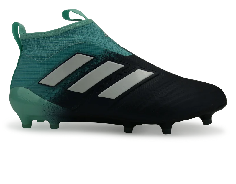 adidas Men's ACE 17+ Purecontrol FG Energy Aqua/White/Legend Ink