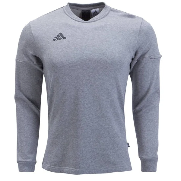 adidas Men's Tango Sleeve Sweater Jersey Grey