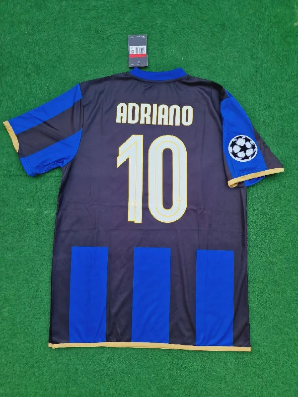 Adriano Inter Fc Retro Football Jersey