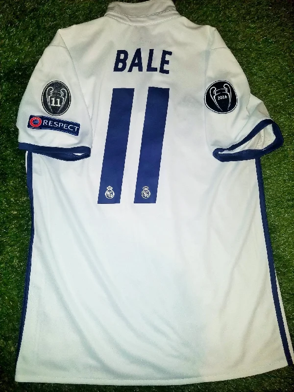 Bale Real Madrid 2016 2017 Home UEFA Jersey Shirt M SKU# AI5187