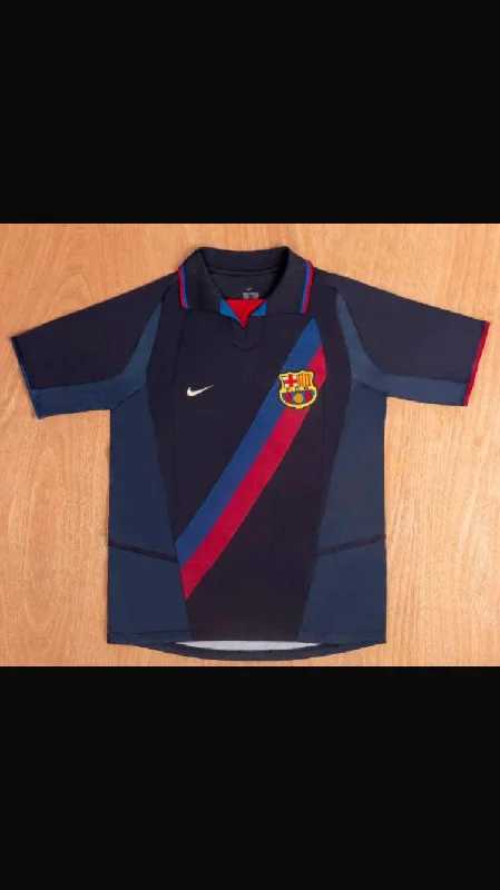 Barcelona Retro 1997 Season Puyol Football Jersey