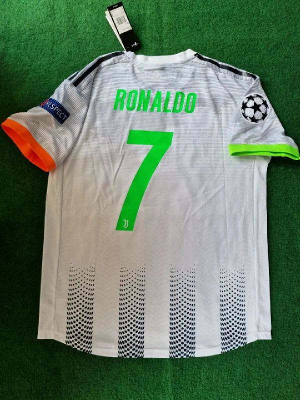 Cristiano Ronaldo Juventus Retro Football Jersey