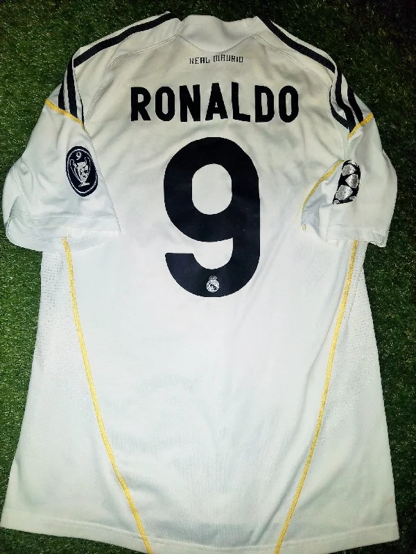 Cristiano Ronaldo Real Madrid 2009 2010 DEBUT SEASON Jersey Shirt Camiseta M E84340 AV1001