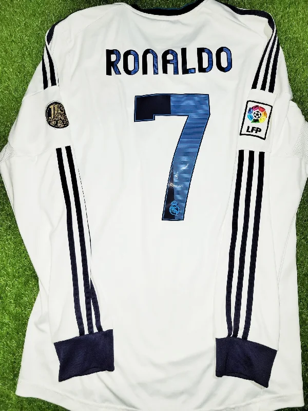 Cristiano Ronaldo Real Madrid 2012 2013 Anniversary Soccer Jersey Shirt L SKU# W41762