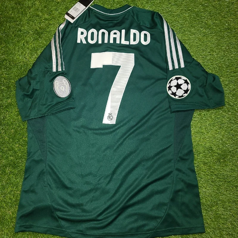 Cristiano Ronaldo Real Madrid 2012 2013 UEFA Jersey Shirt Camiseta L BNWT X53540 AV1001