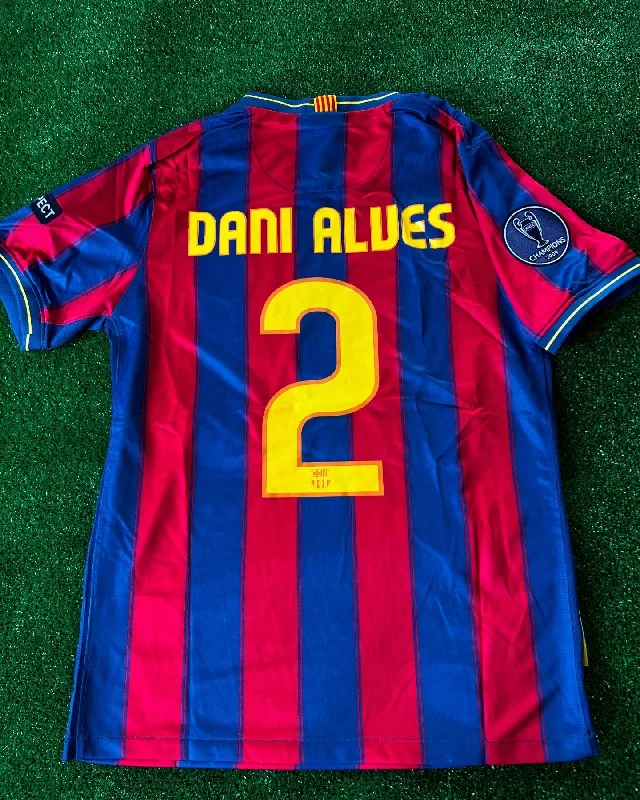 Dani Alves Barcelona Retro Jersey