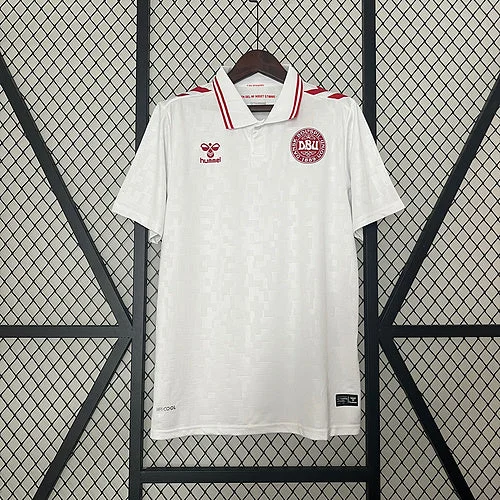 Euro 2024 Denmark White Jersey