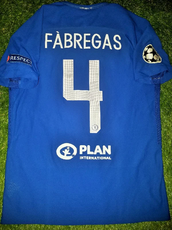 Fabregas Chelsea 2017 - 2018 Home UEFA AEROSWIFT PLAYER ISSUE Jersey Shirt Camiseta SKU# 905518-496 M