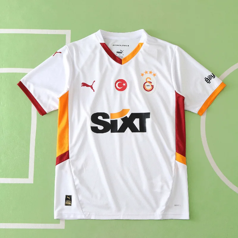 Galatasaray Yeni Sezon Formasi White Deplasman 2024-2025 New season Forma Jersey Maillot Camiseta