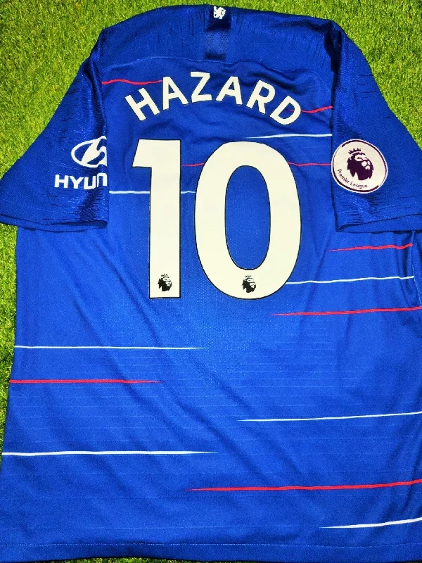 Hazard Chelsea 2018 - 2019 Home UEFA AEROSWIFT PLAYER ISSUE Jersey Shirt Camiseta XL SKU# 918922- 496