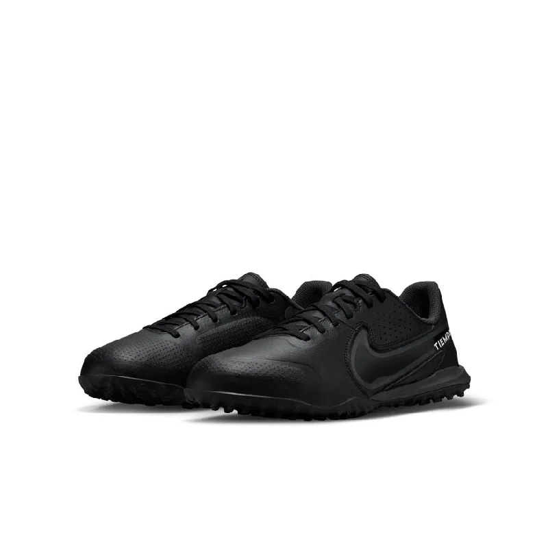 Junior Tiempo Legend 9 Academy TF [Black/Smoke Grey]