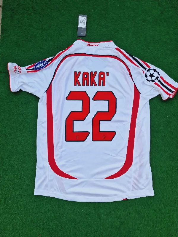 Kaká Leite Milan White Retro Football Jersey