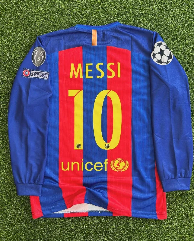 Lionel Messi Barcelona Retro Jersey