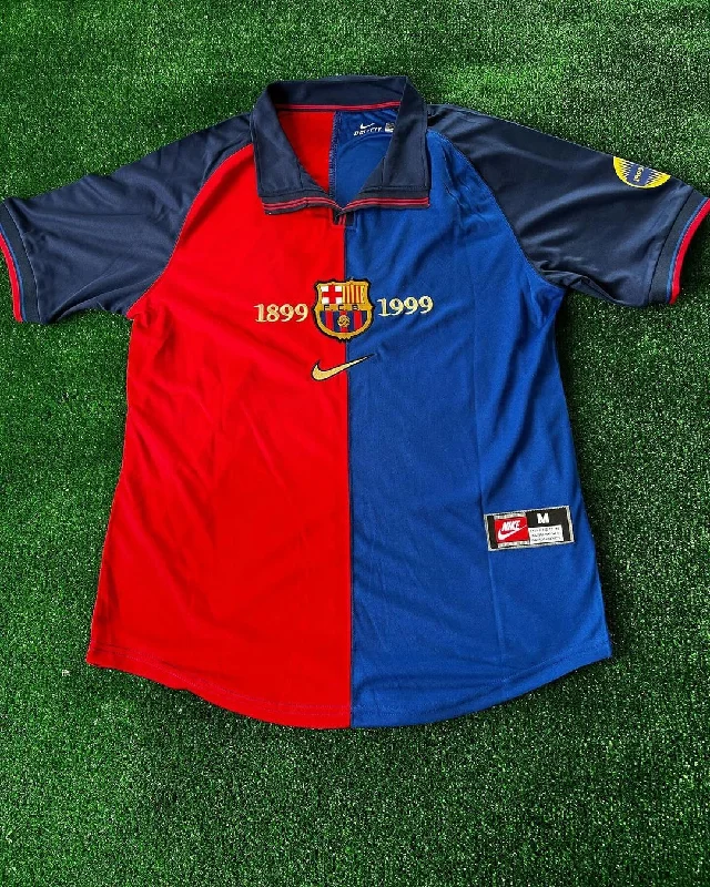 "Barcelona 100th Anniversary Football Shirt"