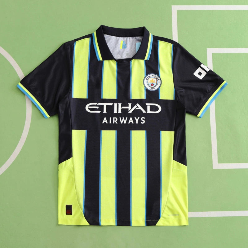 Manchester City New Season Short Sleeve Away Jersey Maillot Knitwear Maglia