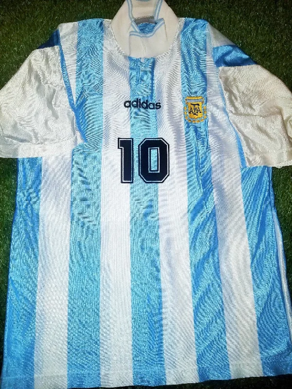 Maradona Argentina Adidas 1994 WORLD CUP Home Jersey Shirt Camiseta Maglia XL