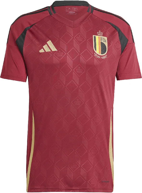 Men's Belgium 2024/25 Home Soccer Jersey