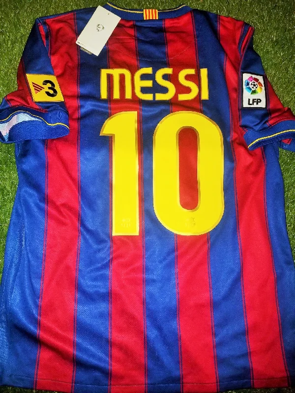 Messi Barcelona 2009 2010 Jersey Shirt Camiseta Maglia M BNWT SKU# 343808-496