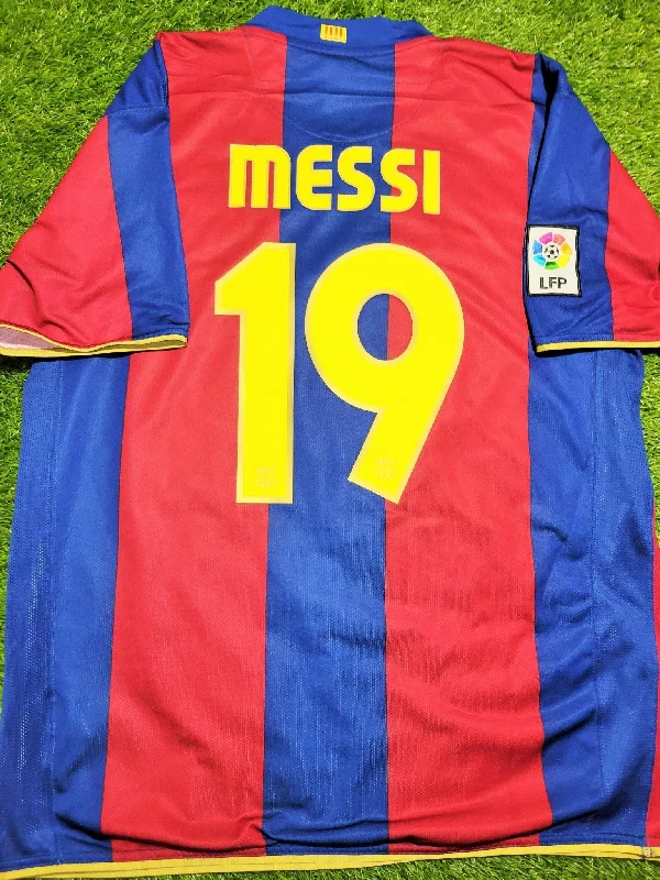 Messi Barcelona Anniversary Jersey 2007 2008 Shirt Camiseta Maglia XL SKU# 237741-655