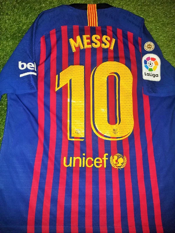 Messi Barcelona Player Issue Vaporknit 2018 2019 Home Jersey Shirt XL SKU# 894417-456